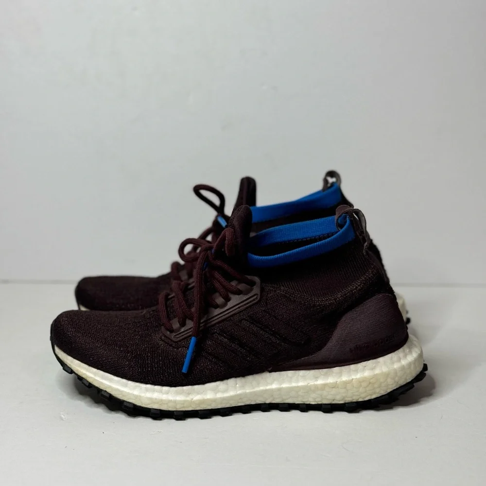 Adidas UltraBoost All Terrain AT Running Shoes Maroon Red Youth Size 6